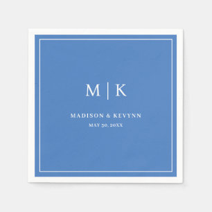 Serviette En Papier Minimal et chic   Napkins Mariage