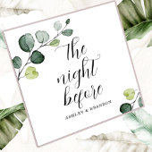 Serviette En Papier Minimal La Nuit Avant Les Serviettes