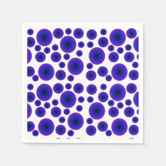 Serviette En Papier Minimalisme brillant violet Abstrait (Devant)