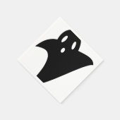 Serviette En Papier Minimalist cute ghost  (Coin)
