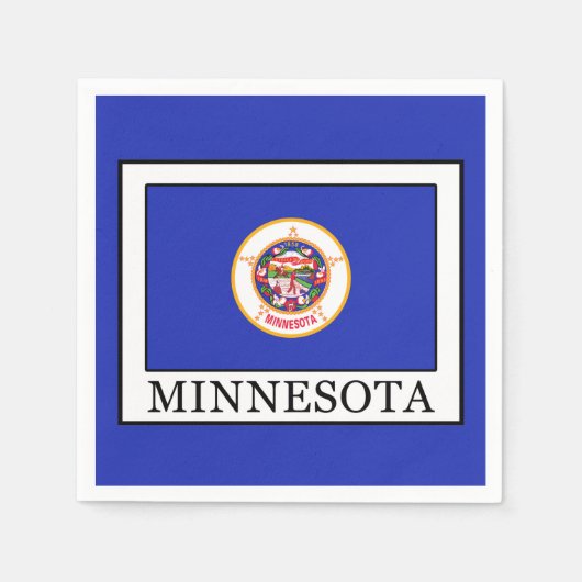 Serviette En Papier Minnesota (Devant)