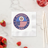 Serviette En Papier Minnesota (En situation)