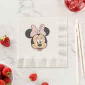Serviette En Papier Minnie Napkins (En situation)