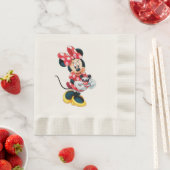Serviette En Papier Minnie Napkins (En situation)