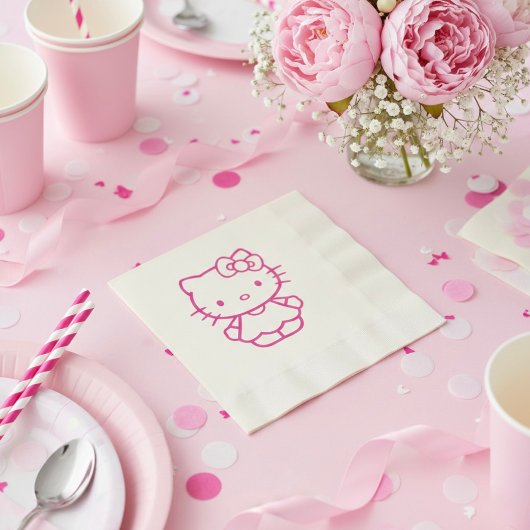 Serviette En Papier Minou