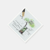 SERVIETTE EN PAPIER MINT JULEP DERBY PARTI PAPIER NAPKIN (Coin)