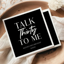 Minuscule Black Talk Trente To Me 30e anniversaire