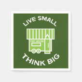 Serviette En Papier Minuscule Maison - Minuscules Maisons - Minuscule  (Devant)