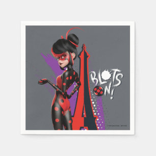 Serviette En Papier Miraculeux Shadybug Re-verse Blots On!