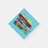 Serviette En Papier Miraculous Ladybug & Cat Noir toujours vous protég (Coin)