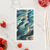 Serviette En Papier Mirage currents (En situation)