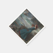 Serviette En Papier Miranda (par John William Waterhouse) (Coin)