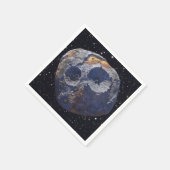 Serviette En Papier Mission de scoutisme à Astéroïde 16 Psyche (Coin)