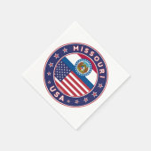 Serviette En Papier Missouri (Coin)