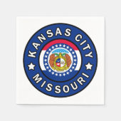 Serviette En Papier Missouri (Devant)