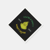 Serviette En Papier Mister Grinch | Vous êtes un sale con (Coin)