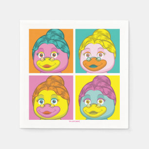 Serviette En Papier Mme Birdy Pop Art