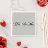 Serviette En Papier Mme et Mme serviettes (En situation)