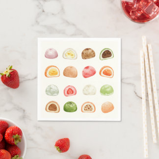 Serviette En Papier Mochi-sweet and full of love!