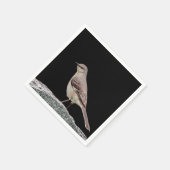 Serviette En Papier Mockingbird sur une pierre tombale (Coin)