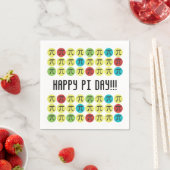 Serviette En Papier Mod Pi - Happy Pi Day Party Papier Napkins (En situation)