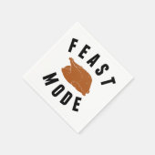 Serviette En Papier Mode fête | Thanksgiving Turquie (Coin)