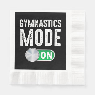 Serviette En Papier Mode Gymnastique sur l'athlète Cool Gymnaste