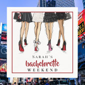 Serviette En Papier Mode pour un week-end de célibataire personnalisé