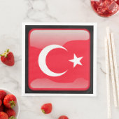 Serviette En Papier modèle (En situation)