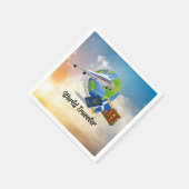 Serviette En Papier modèle (Coin)