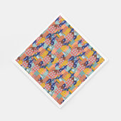Serviette En Papier Modèle de maisons de ville de quartier (Coin)
