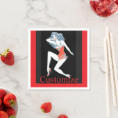 Serviette En Papier Modèle flamboyant Poster Thunder_Cove (En situation)