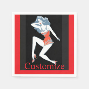 Serviette En Papier Modèle flamboyant Poster Thunder_Cove