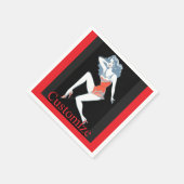 Serviette En Papier Modèle flamboyant Poster Thunder_Cove (Coin)