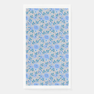 Serviette En Papier Modèle floral.06.FR. Lbluex4. BG hors ligne