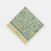 Serviette En Papier Modèle Jasmine (Coin)