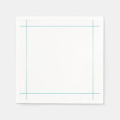 Serviette En Papier Modèle Napkin (Devant)