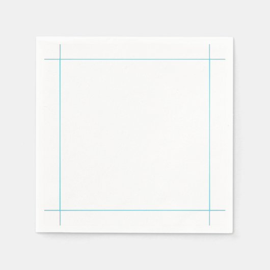 Serviette En Papier Modèle Napkin (Devant)