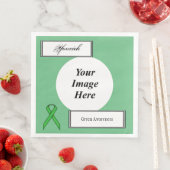 Serviette En Papier Modèle standard vert par Kenneth Yoncich (En situation)