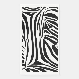 Serviette En Papier Modèle Zèbre