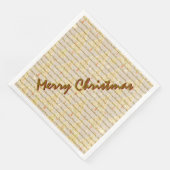 Serviette En Papier Modern Christmas Luxury Christmas Trees (Coin)