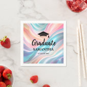 Serviette En Papier Modern  Graduation  (En situation)