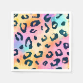 Serviette En Papier Modern Safari Jungle Imprimer Motif Anniversaire (Devant)