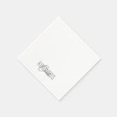 Serviette En Papier Modern, simple, cool typography of Kindness Counts (Coin)