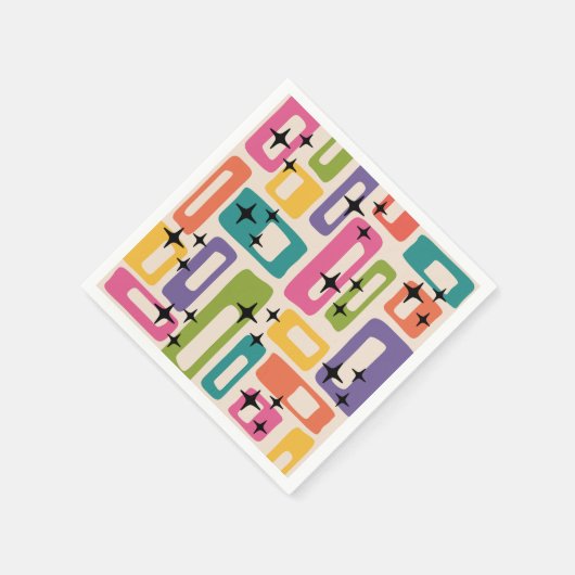 Serviette En Papier Moderne (Coin)