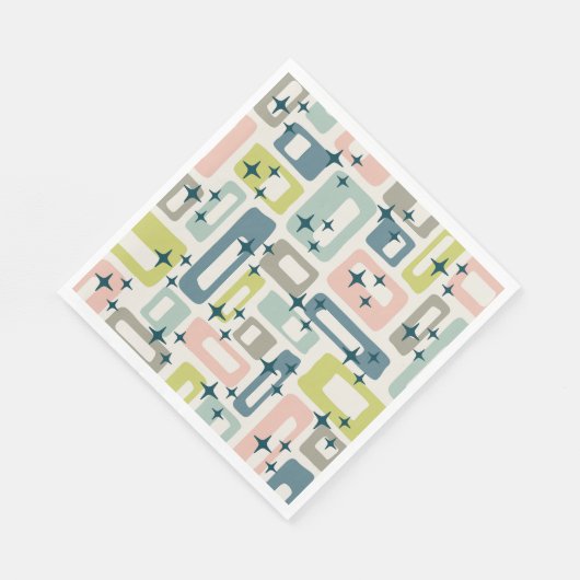 Serviette En Papier Moderne (Coin)