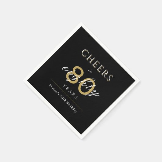 Serviette En Papier Moderne classe applaudit à la fête d'anniversaire  (Coin)