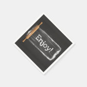 Serviette En Papier Moderne minimaliste profiter (Coin)
