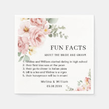 Moderne rose Floral Fun Faits Mariage