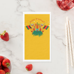 Serviette En Papier Modifier la partie Kwanzaa correspondant au texte